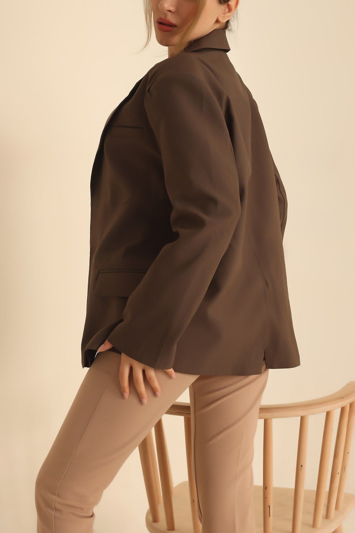 Oversize Fit Blazer Ceket